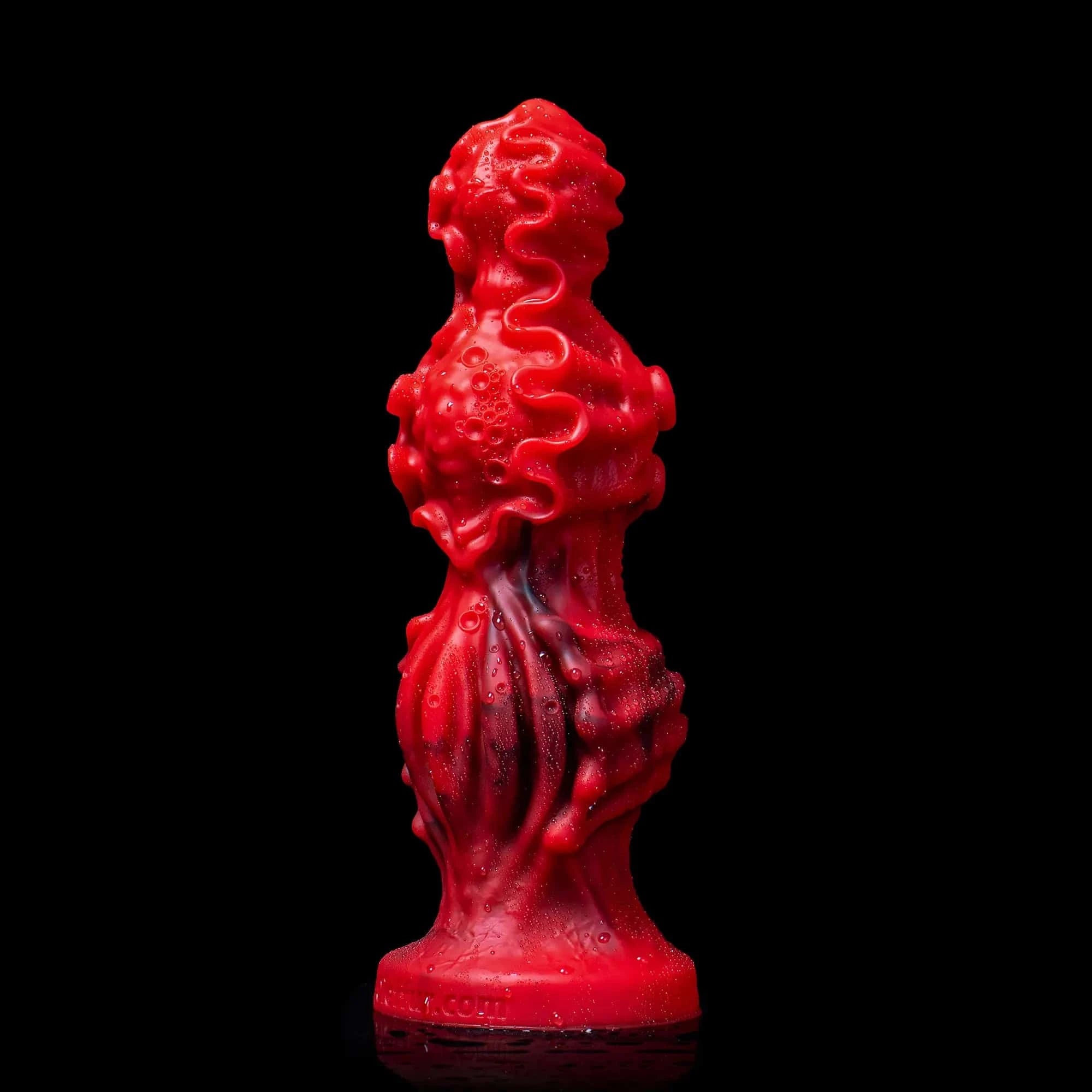 Oieffur Abyssal Depths beaded dildo made from medical-grade silicone, featuring a detailed fantasy design and multiple beaded sections. 메인 이미지