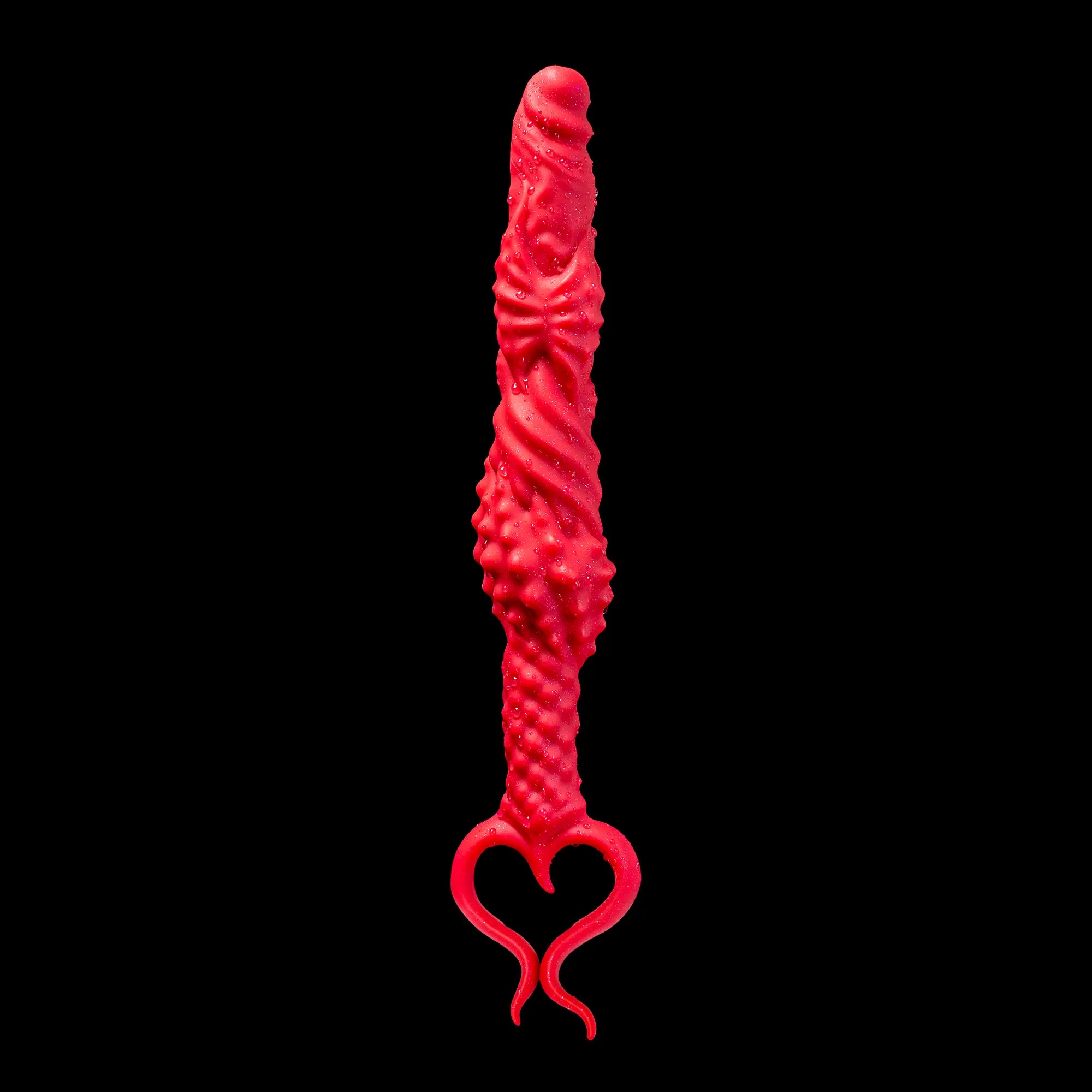 Oieffur Succubus Fantasy Dildo made of premium silicone, detailed design for fantasy role play and realistic sensation.